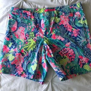 Lilly Pulitzer Bay Ave Shorts- NWT- size 6